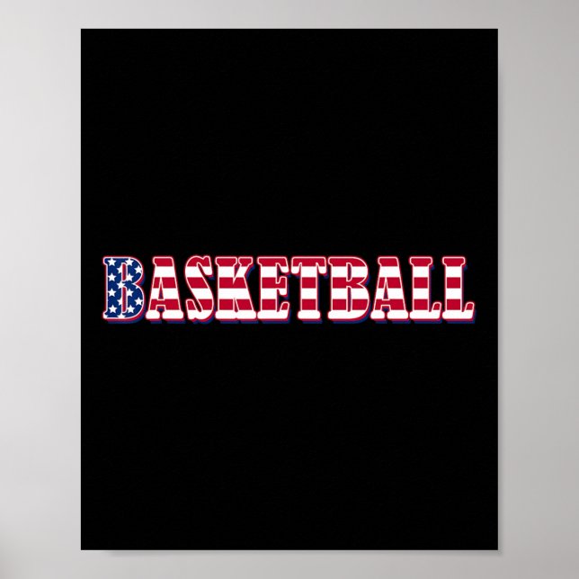 Bysketbyll American Flag - Bysketbyll  Poster (Front)