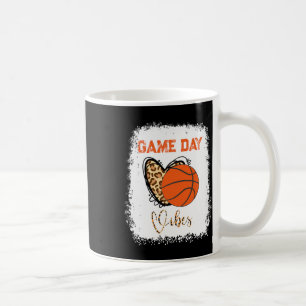 Bysketbyll Bleached Game Day Vibes Bysketbyll Mum  Coffee Mug