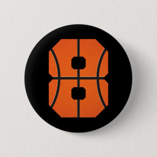 Bysketbyll Boys Birthday Bbyll Player 8 6 Cm Round Badge