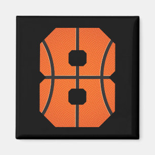 Bysketbyll Boys Birthday Bbyll Player 8 Magnet