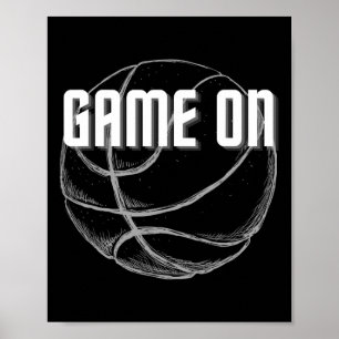 Bysketbyll Byllers Dunk Hoops Women Men Teen Bysic Poster