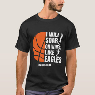 Bysketbyll Christian Soar On Wings Like Eagles Rel T-Shirt
