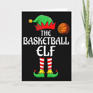Bysketbyll Elf Family Matching Group Christmas Spo Card