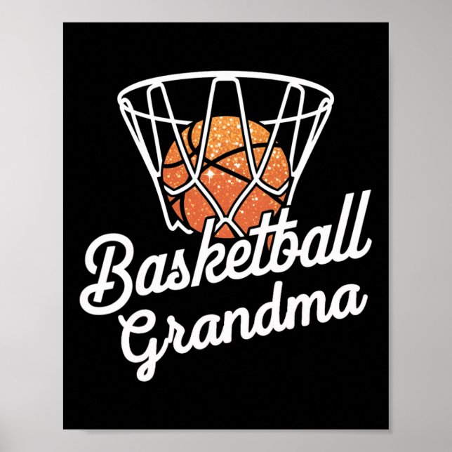Bysketbyll Grandma Nana Bysketbyll Hoop Mothers Da Poster (Front)