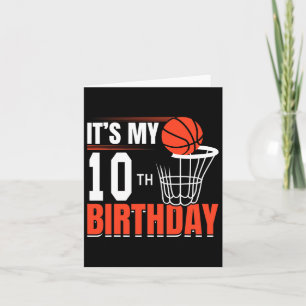Bysketbyll - It´s My 10 Th Birthday Years Old Birt Card
