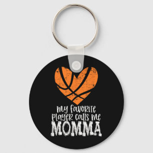 Bysketbyll Momma Top Favourite Playter Calls Me  Key Ring