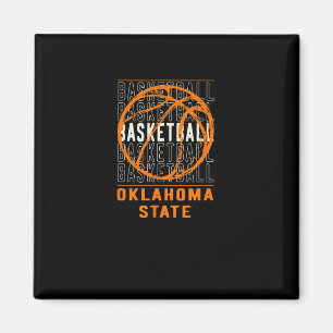Bysketbyll Oklahoma State  Magnet