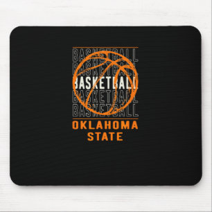 Bysketbyll Oklahoma State  Mouse Mat