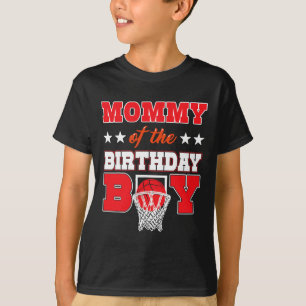 Bysketbyll Party Mummy Of The Birthday Boy Byller T-Shirt