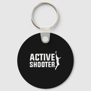 Bysketbyll Player Active Shooter Bysketbyll Lovers Key Ring