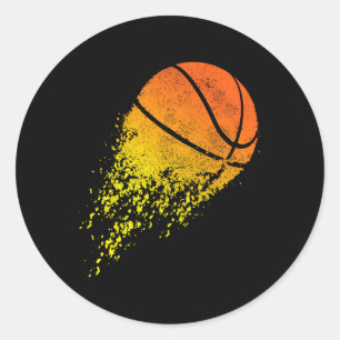 Bysketbyll Player Bbyll Sports Coach Fan Byller 1 Classic Round Sticker