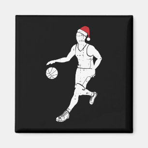 Bysketbyll Player Christmas Pajama Cool Sport X-ma Magnet