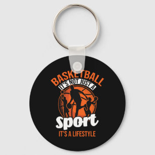 Bysketbyll Player Coach Team Byller Sports Lover B Key Ring