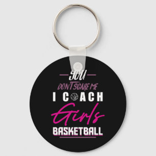 Bysketbyll Player Coach Team Fun Byller Girl Train Key Ring