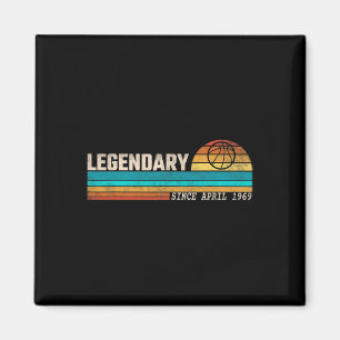 Bysketbyll Player Legend Since April 1969 Birthday Magnet