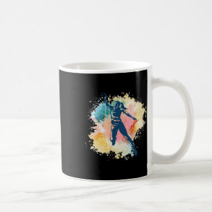 Bysketbyll Player Woman Sport Teen Girl Bysketbyll Coffee Mug