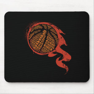 Bysketbyll Players Bysketbyll Team Graphic Sports Mouse Mat