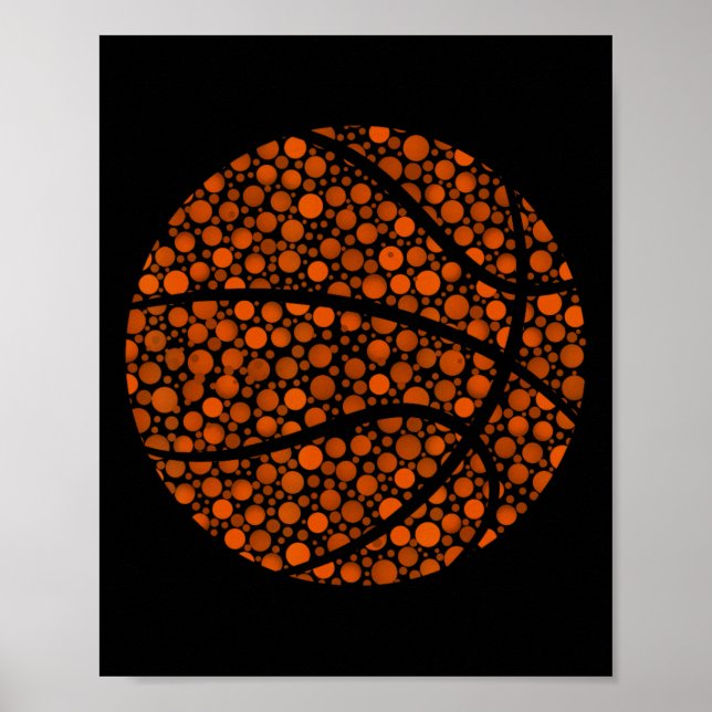 Bysketbyll Polka Dot Pattern Happy Dot Day Lover  Poster (Front)