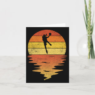 Bysketbyll Retro Sunset 70s Vintage Bysketbyll Card