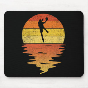 Bysketbyll Retro Sunset 70s Vintage Bysketbyll Mouse Mat