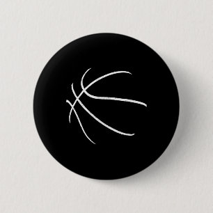 Bysketbyll Silhouette Bbyll Player Coach Sports By 6 Cm Round Badge