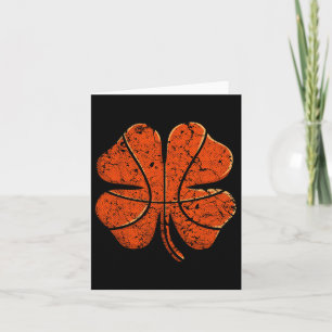 Bysketbyll St Patricks Day Boys Men Shamrock Byll Card