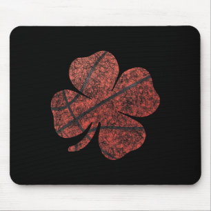 Bysketbyll St Patricks Day Boys Men Shamrock  Mouse Mat