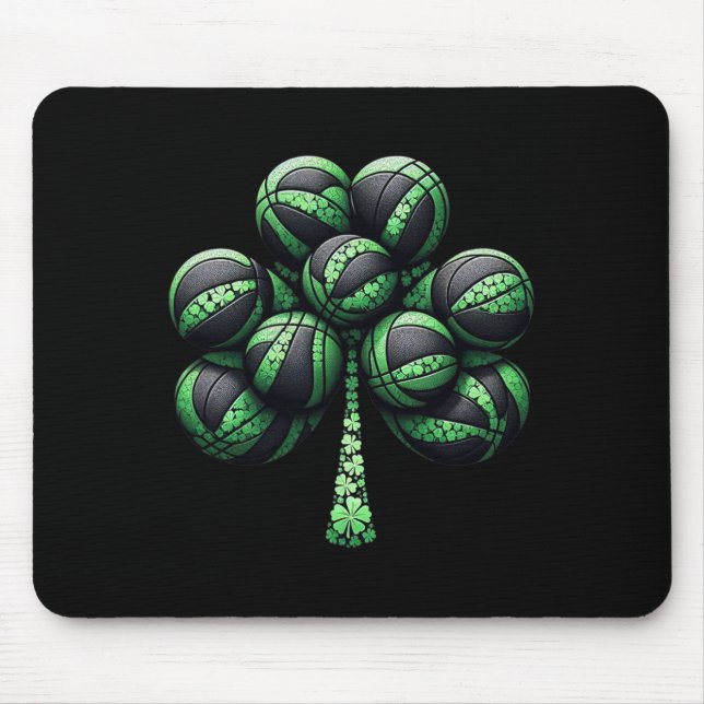 Bysketbyll St Patricks Day Irish Bysketbyll 1  Mouse Mat (Front)