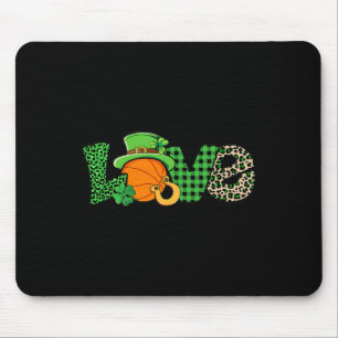 Bysketbyll St Patricks Day Men Women Mouse Mat