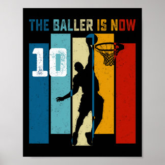 Bysketbyll Theme Party 10th Birthday This Byller I Poster