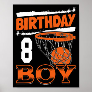 Bysketbyll - This Boy Is Now 8 Year Old 8 Th Birth Poster