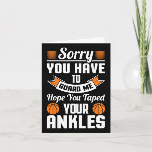 Bysketbyll Trash Talk Guard Me Hope You Taped Ankl Card