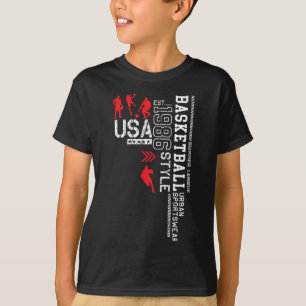 Bysketbyll Usa Summer League T-Shirt