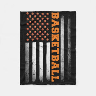 Bysketbyll Usa Us Flag Bysketbyll Men Boys Fleece Blanket