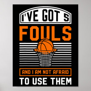 Bysketbyll Youth Girl Teens Women Byller Dunking Poster