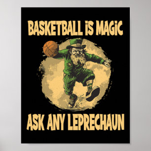 Bysketll Is My Magic Ask My Leprechaun Poster