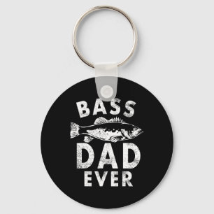 Byss Dad Ever Fishing Gifts Dad Father's Day Key Ring