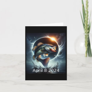 Byss Fish Solar Eclipse April 8 2025 Card