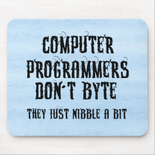 Byting Programmers Mouse Mat