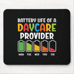 Byttery Life Of Daycare Provider - Childcare Teach Mouse Mat