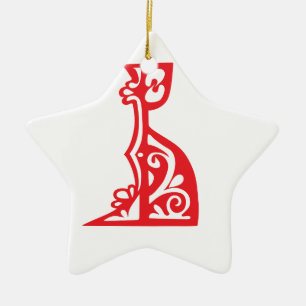byzantine ceramic tree decoration
