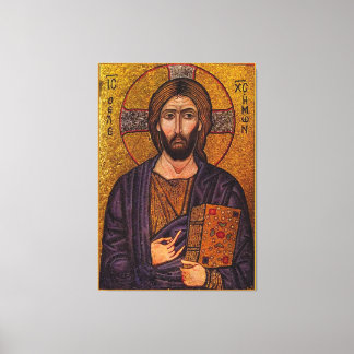 Byzantine Christ Pantokrator Canvas Print