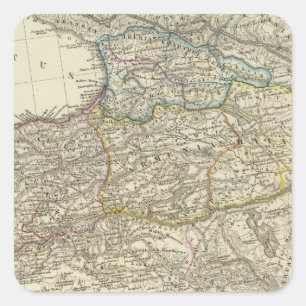 Byzantine Empire, eastern Square Sticker
