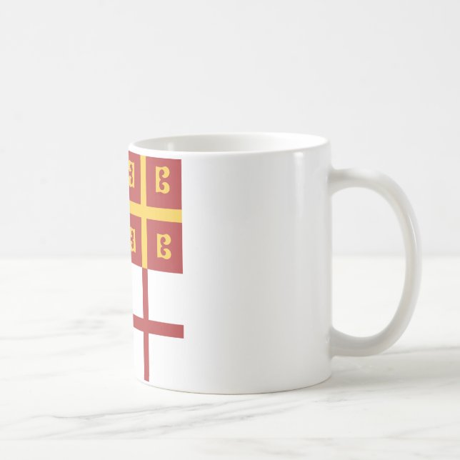 Byzantine Empire Flag Coffee Mug (Right)