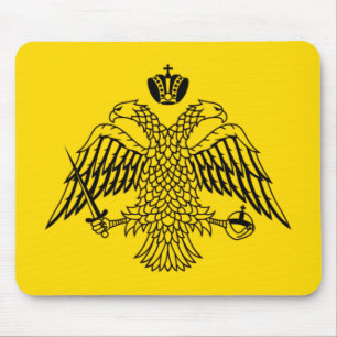 Byzantine Empire Flag Mouse Mat