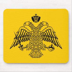 Byzantine Empire Flag Mouse Mat