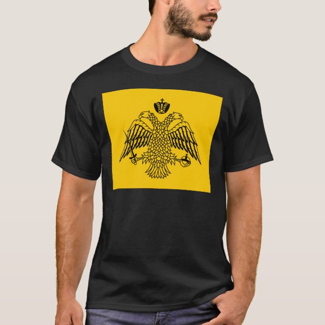 Byzantine Empire Flag T-Shirts (Front)
