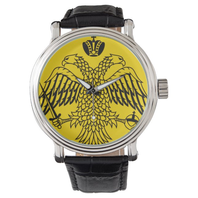 Byzantine Empire Flag Watch (Front)