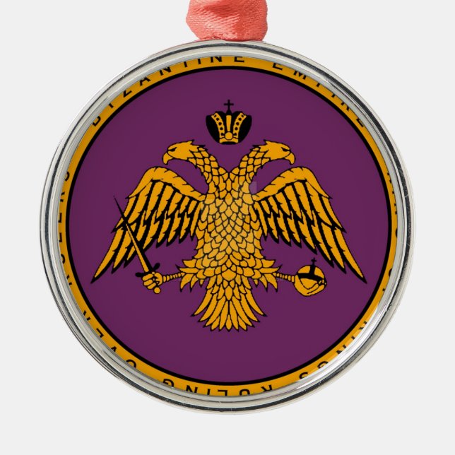 Byzantine Empire Metal Tree Decoration (Front)