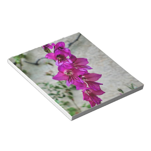 Byzantine Gladiolus Notepad (Angled)